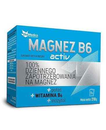 EkaMedica Magnez B6 Activ sachets with lemon flavor 7 g (21 pcs.)