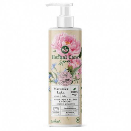 Farmona Moisturizing Lotion MAZURSKA ŁĄKA with Geranium Oil 400ml