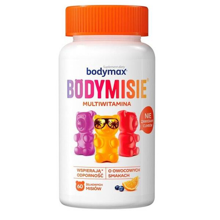 Bodymax Bodymisie Multiwitaminowe Żelki Dla Dzieci 3+ 60szt.