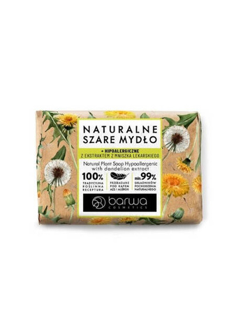 Barwa Traditional Polish Gray Soap With Dandelion Extract 90g