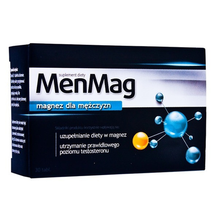 Dietary Supplement MenMag Magnesium for Men 30tabs.