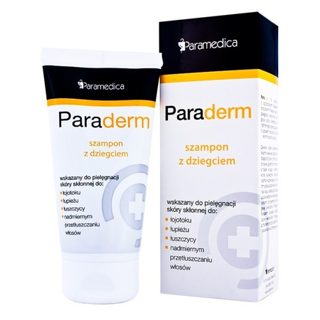 Paraderm Szampon przeciwłupieżowy z Dziegciem 150 ml