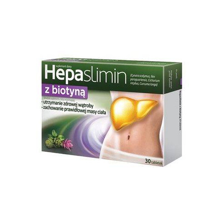 Aflofarm Hepaslimin  With Biotin 30 Tablets