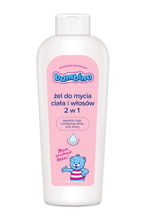 Bambino Żel do Mycia Ciała i Włosów 2w1 400ml