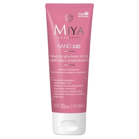 MIYA Cosmetics HAND.lab Pielęgnacyjny krem do rąk rozjaśniający przebarwienia 60 ml