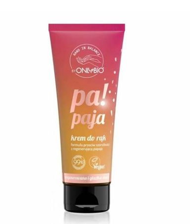 ONLYBIO Hand Cream Against Roughness Papaya 50ml