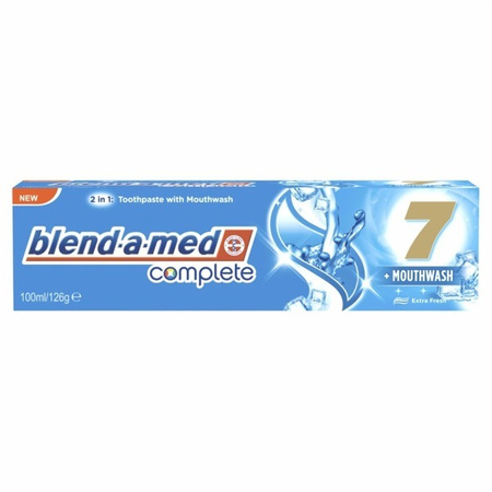 TOOTHPASTE BLEND A MED COMPLETE 7 MOUTWASH 100ML