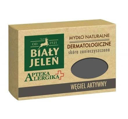 Biały Jeleń Bar Soap Active Carbon 125g