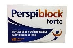 PERSPI BLOCK FORTE 30 tabletek, hamuje nadmierne pocenie