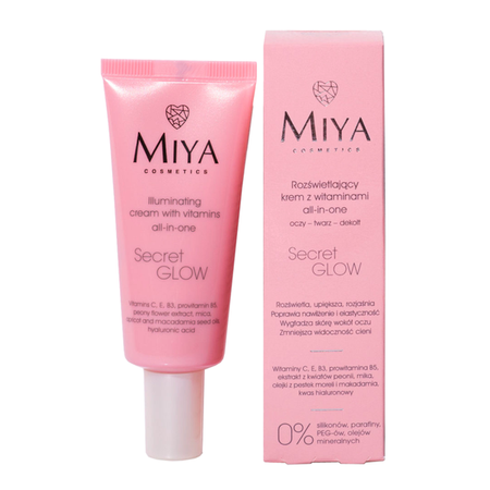 Miya Cosmetics - Moisturizing and illuminating cream Secret Glow 30ml