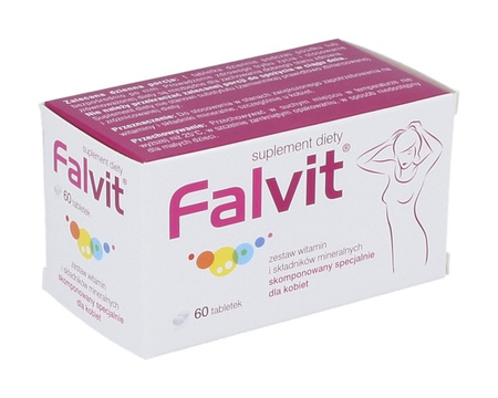 Dietary Supplement Falvit Set of Vitamins and Minerals 60tabs.