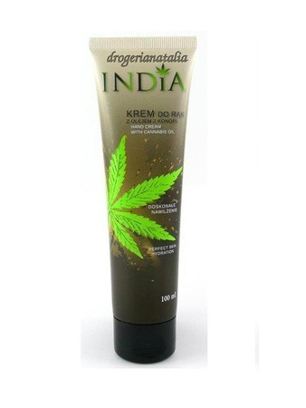 India Hand Cream with Hemp Oil 100ml