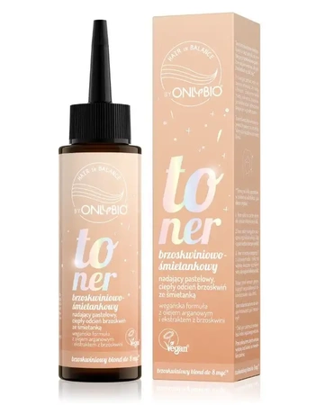 OnlyBio Hair in Balance Toner Brzoskwiniowo-Śmietankowy 100ml