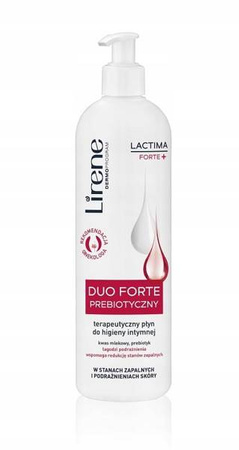 LIRENE Intimate Hygiene PREBIOTIC DUAL FORTE FEMININE LIQUID WASH 350ml