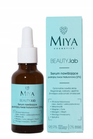 Miya BEAUTY.Lab Serum Nawilżające z Potrójnym Kwasem Hialuronowym [2%] 30ml