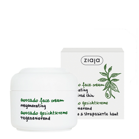 Ziaja Regenerating Day and Night Cream with Avocado Oil for Dry and Tired Skin 50ml