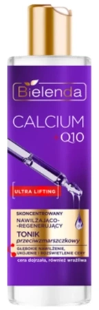 Bielenda Calcium + Q10 Concentrated Moisturizing and Regenerating Anti-Wrinkle Tonic 200ml