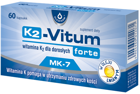 K-Vitum Witamina K2Mk-7 75ug 60kaps.