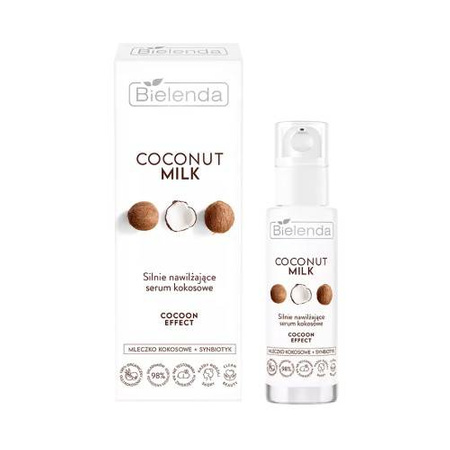 BIELENDA COCONUT MILK Silnie Nawilżające Serum Kokosowe 30ml