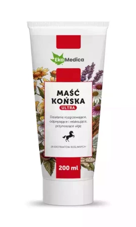 EkaMedica Maść Końska Ultra Rozgrzewająca 200 ml