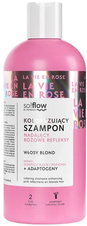 So!Flow Coloring Shampoo with Pink Reflections for Blonde Hair 300ml