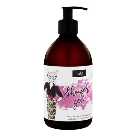 LaQ Shower Gel - Magnolia and Pink Pepper 500ml