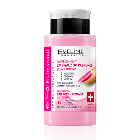 Eveline Professional Nail Polish Remover 3in1 190 ml