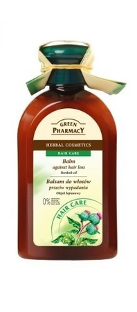 Green Pharmacy Balsam Do Włosów przeciw wypadaniu OLEJEK ŁOPIANOWY 300ml