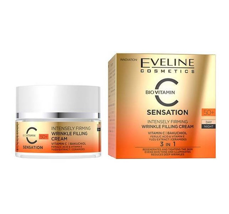 Eveline C Sensation Actively Rejuvenating Lifting Cream 60+ 50ml