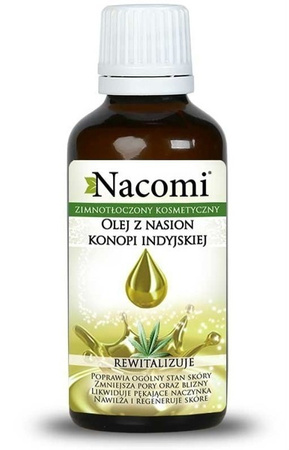 Nacomi Natural Oil from the Seeds of Cannabis 50ml