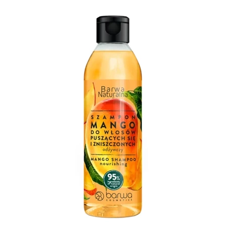 Barwa Natural Mango Nourishing Shampoo for Dry and Damaged Hair 300ml