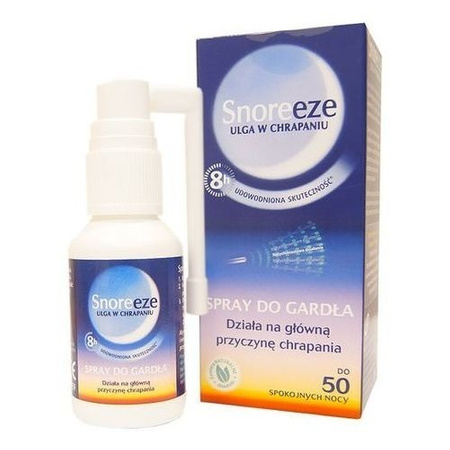 Snoreeze Spray Do Gardła Przeciw Chrapaniu 23,5ml