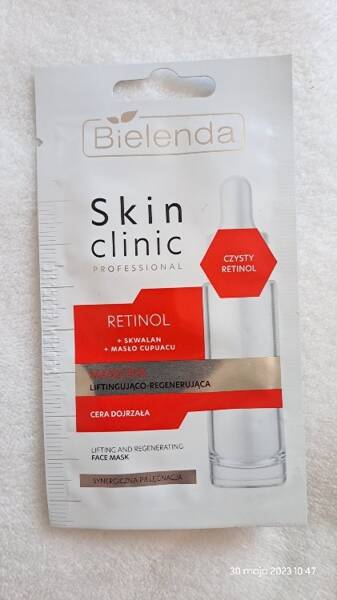 Bielenda Skin Clinic Professional Maseczka Liftingująco Regenerująca 8g Kosmetyki NowoŚci