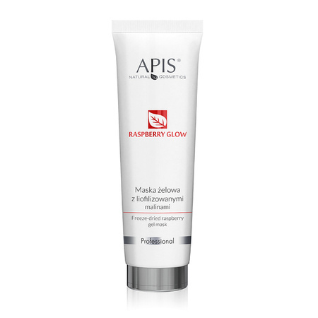 APIS RASPBERRY GLOW Maska żelowa z liofilizowanymi malinami 100 ml