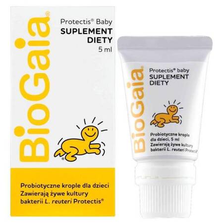 BioGaia Probiotyczne Krople Dla Dzieci 5 ml