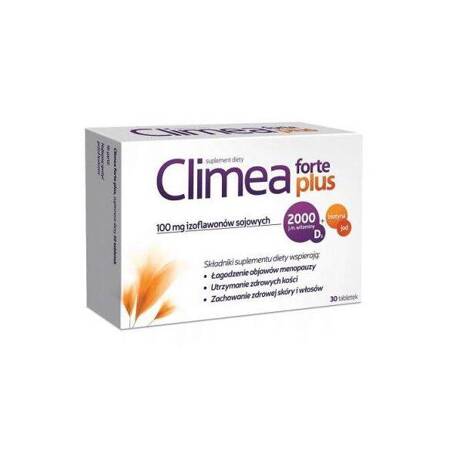 Climea Forte Plus Na Objawy Menopauzy 30 Tabletek