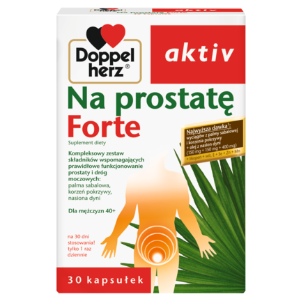 Doppelherz Aktiv Na Prostatę Forte 30 Kapsułek