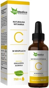 EkaMedica Naturalna witamina C w kroplach 50 ml