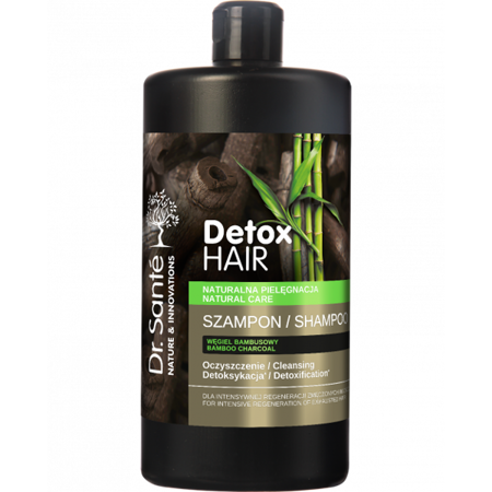 Green Pharmacy Dr Sante Detox Hair Szampon Oczyszczający Do Włosów 1000ml
