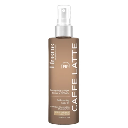 Lirene Perfect Tan Samoopalający Olejek do Ciała Caffe Latte 190ml