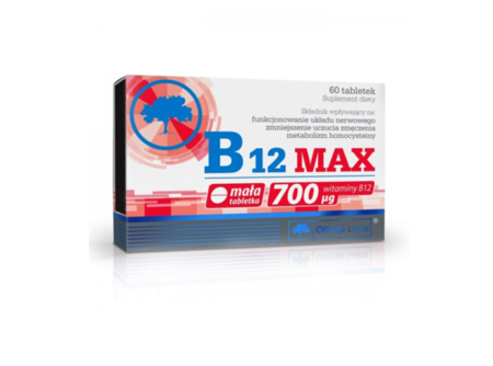 Olimp B12 MAX Dietary Supplement 60 Caps.