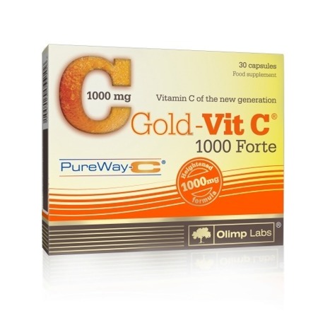 Olimp Gold-Vit C 1000 Forte - Witamina C 30 Kapsułek