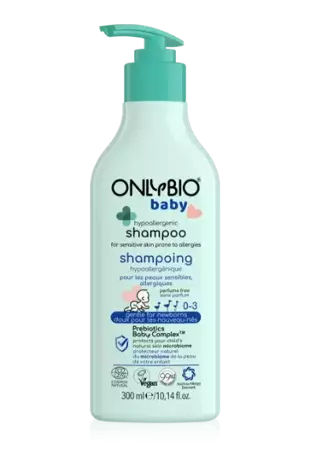 OnlyBio Baby Hipoalergiczny szampon od pierwszego dnia życia 300 ml