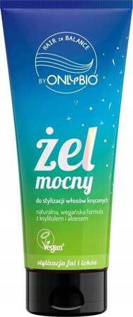 OnlyBio Hair Balance Żel Mocny Do Stylizacji Włosów Kręconych 200ml