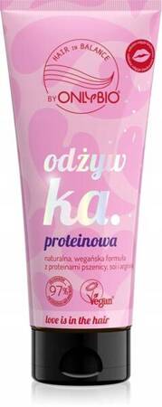 OnlyBio Hair in Balance Love is in Hair Proteinowa Odżywka do Włosów 200ml